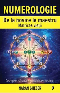 Coperta cărții Numerologie de la novice la maestru. Matricea vietii