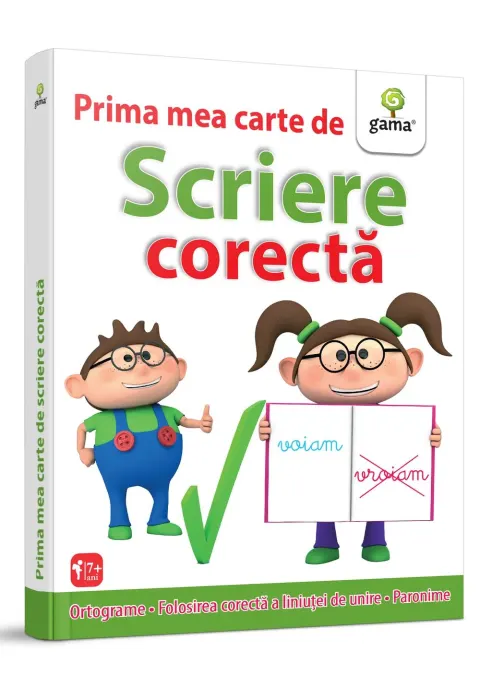 Coperta cărții Prima mea carte de scriere corecta |