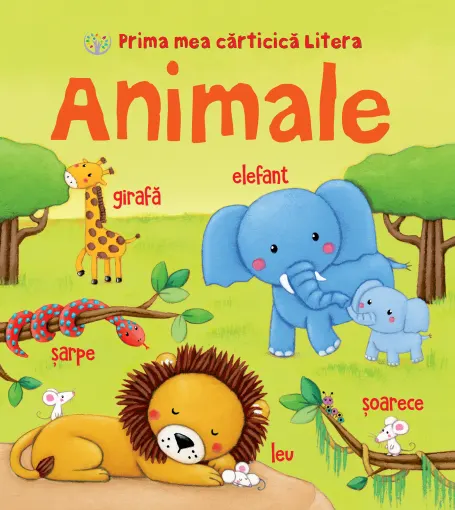 Coperta cărții Prima mea cărticică Litera. Animale