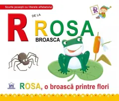 Coperta cărții R de la Rosa broasca