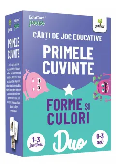 Coperta cărții DuoCard - Primele cuvinte • Forme si culori
