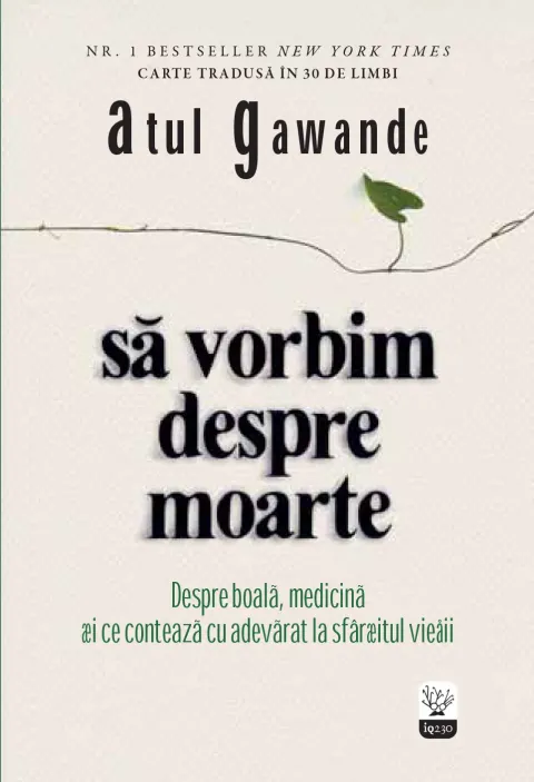 Coperta cărții Să vorbim despre moarte