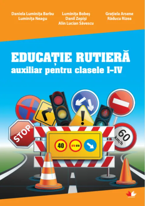 Coperta cărții Educatie rutiera. Auxiliar pentru clasele I-IV