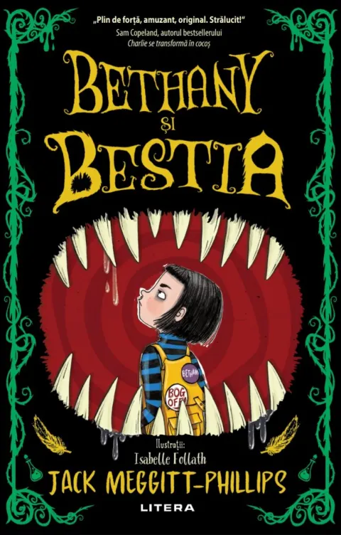 Coperta cărții Bethany si bestia