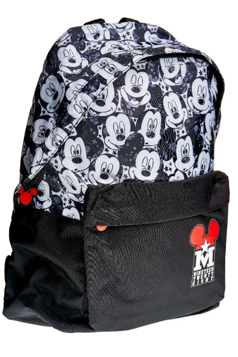 Coperta cărții Rucsac gimnaziu 1 compartiment, 1 buzunar 42x30x14 cm Mickey