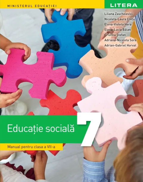 Coperta cărții Educatie sociala. Manual. Clasa a VII-a