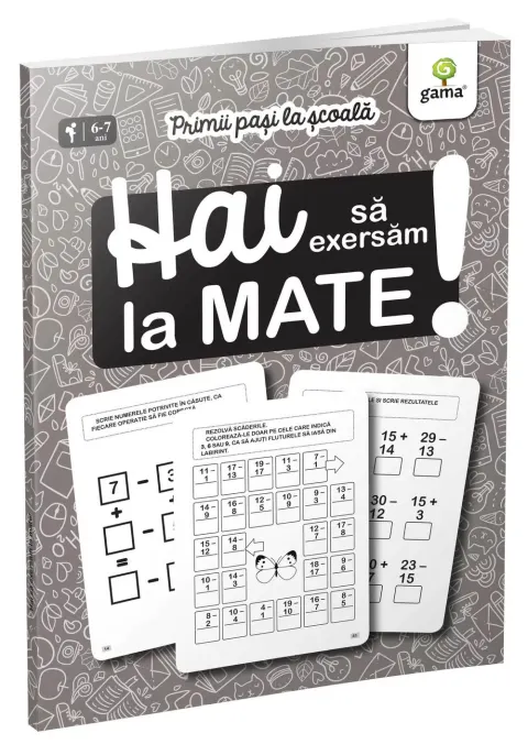 Coperta cărții Hai să exersam la mate!
