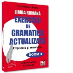 Coperta cărții Limba romana. Exercitii de gramatica actualizata. Explicate si rezolvate