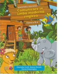 Coperta cărții Comunicare in limba moderna engleza. Manual pentru clasa a II-a