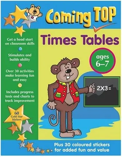Coperta cărții Preparing for Times Tables Ages 6-7