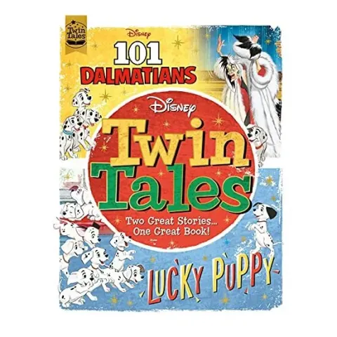 Coperta cărții Disney Classics: Twin Tales: 101 Dalmatians/Lucky Puppy