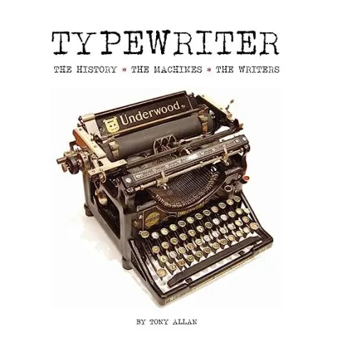 Coperta cărții Typewriter, Tony Allan