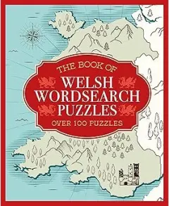 Coperta cărții The Book of Welsh Wordsearch Puzzle