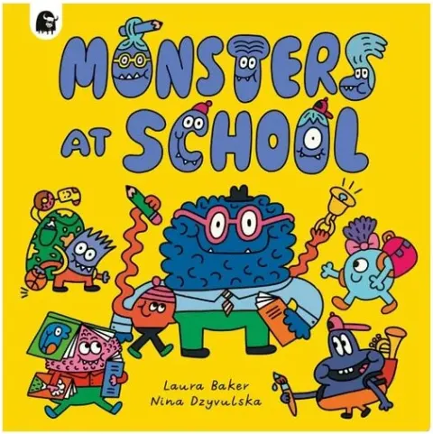 Coperta cărții Monsters At School