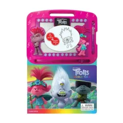 Coperta cărții Dreamworks Trolls World Tour Learning Series.