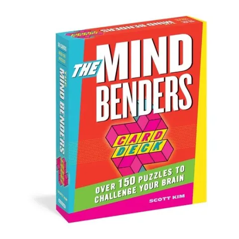 Coperta cărții The Mind Benders Card Deck Over 150 Puzzles to Challenge Your Brain