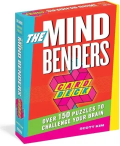 Coperta cărții The Mind Benders Card Deck Over 150 Puzzles to Challenge Your Brain