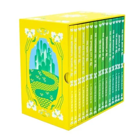 Coperta cărții The Wizard of Oz: The Complete Collection by L. Frank Baum 15 Books Collection Set