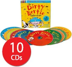 Coperta cărții The Dirty Bertie Audio Collection - 10 CDs