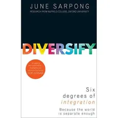 Coperta cărții Diversify, JUNE SARPONG