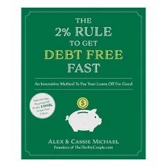 Coperta cărții The 2% Rule to Get Debt Free Fast
