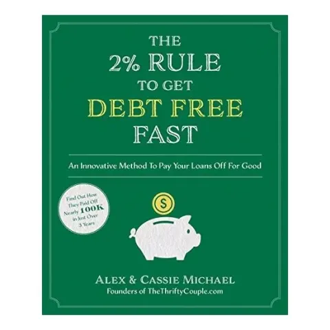 Coperta cărții The 2% Rule to Get Debt Free Fast