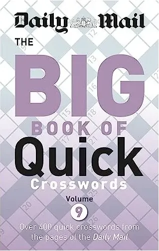 Coperta cărții Daily Mail Big Book of Quick Crosswords 9