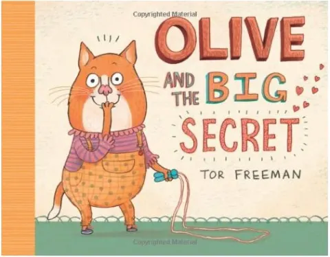 Coperta cărții Olive and the big secret