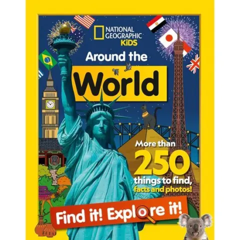 Coperta cărții National Geographic Kids - Around the World