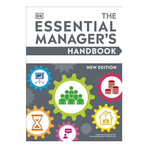 Coperta cărții Essential Managers Handbook, DK Publishing