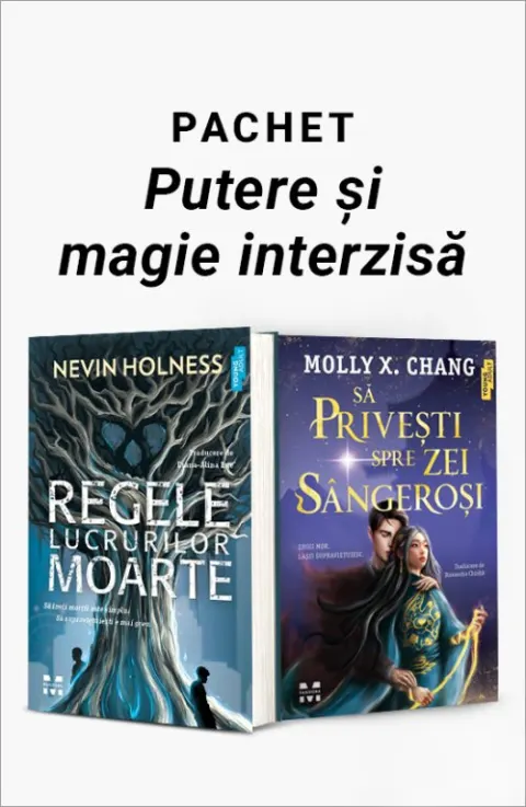 Coperta cărții Pachet Putere și magie interzisă. Regele lucrurilor moarte/Să privești spre zei sângeroși - Nevin Holness