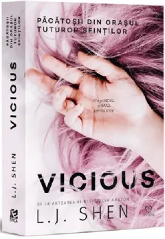 Coperta cărții Vicious (seria Pacatosii din orasul tuturor sfintilor, vol. 1)