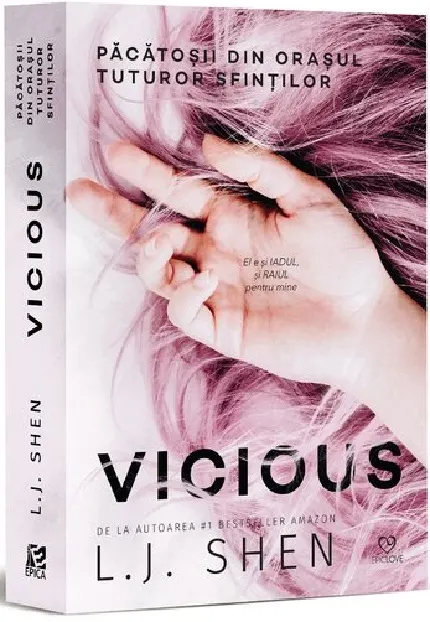 Coperta cărții Vicious (seria Pacatosii din orasul tuturor sfintilor, vol. 1)