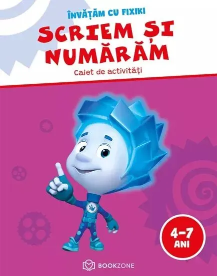 Coperta cărții Scriem si numaram