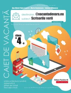Coperta cărții Scrisorile verii. Caiet de vacanță. Clasa a IV-a