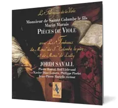 Coperta cărții Le Parnasse de la viole. Marin Marais - Monsieur de Sainte-Colombe le fils