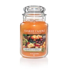 Coperta cărții Farmer's Market Medium Jar Candle