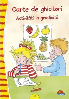 Coperta cărții Carte de ghicitori: Activitati la gradinita
