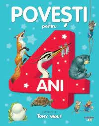 Coperta cărții Povesti pentru copii de 4 ani