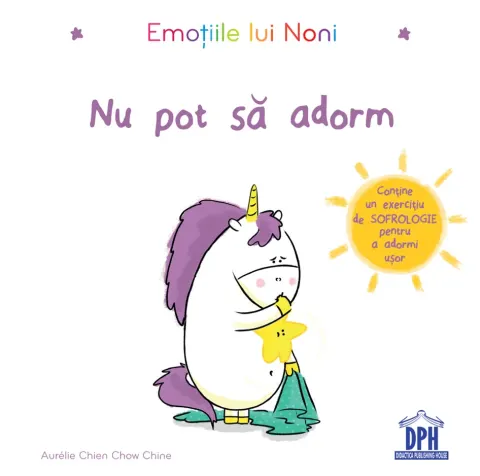 Coperta cărții Emoțiile lui Noni. Nu pot să adorm