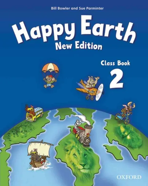 Coperta cărții Happy Earth 2 Class Book- REDUCERE 50%