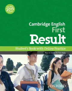 Coperta cărții Cambridge English: First Result Student's Book and Online Practice Pack