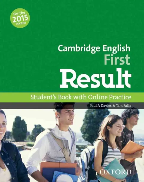 Coperta cărții Cambridge English: First Result Student's Book and Online Practice Pack