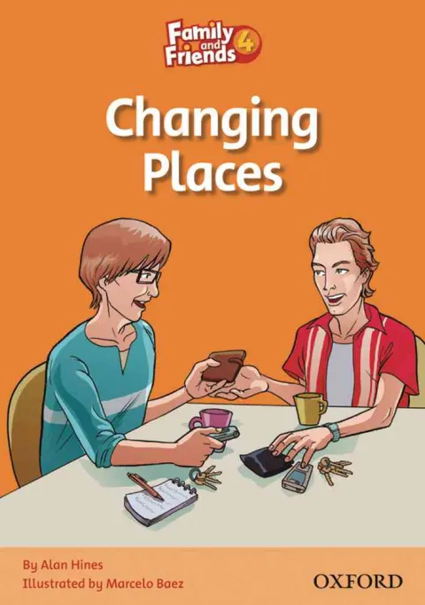 Coperta cărții Family and Friends Readers 4 Changing Places- REDUCERE 30%