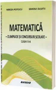 Coperta cărții Matematica. Olimpiade si concursuri scolare clasa a V-a
