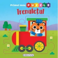 Coperta cărții Primul meu puzzle - Trenuletul