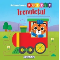 Coperta cărții Primul meu puzzle - Trenuletul