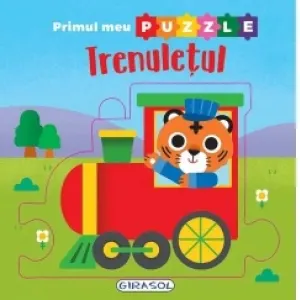 Coperta cărții Primul meu puzzle - Trenuletul