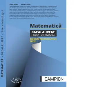 Coperta cărții Matematica. Bacalaureat, filiera tehnologica. Exercitii recapitulative. Teste