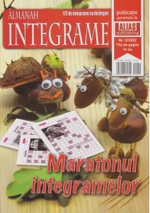 Coperta cărții Almanah Integrame. 172 de integrame cu dezlegari, Nr.3/2022